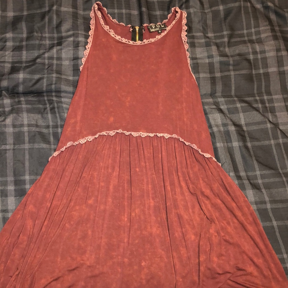 Maroon tank top